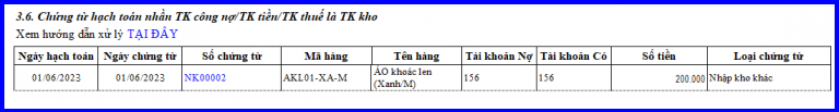 Cách kiểm tra đối chiếu chứng từ sổ sách kế toán trên Misa Cách kiểm tra đối chiếu chứng từ sổ sách kế toán trên Misa - c6
