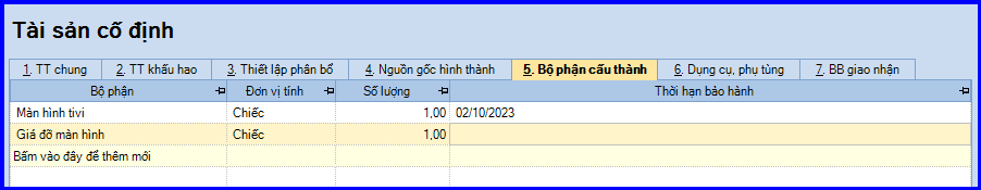 Cách ghi tăng TSCĐ Cách ghi tăng TSCĐ 6